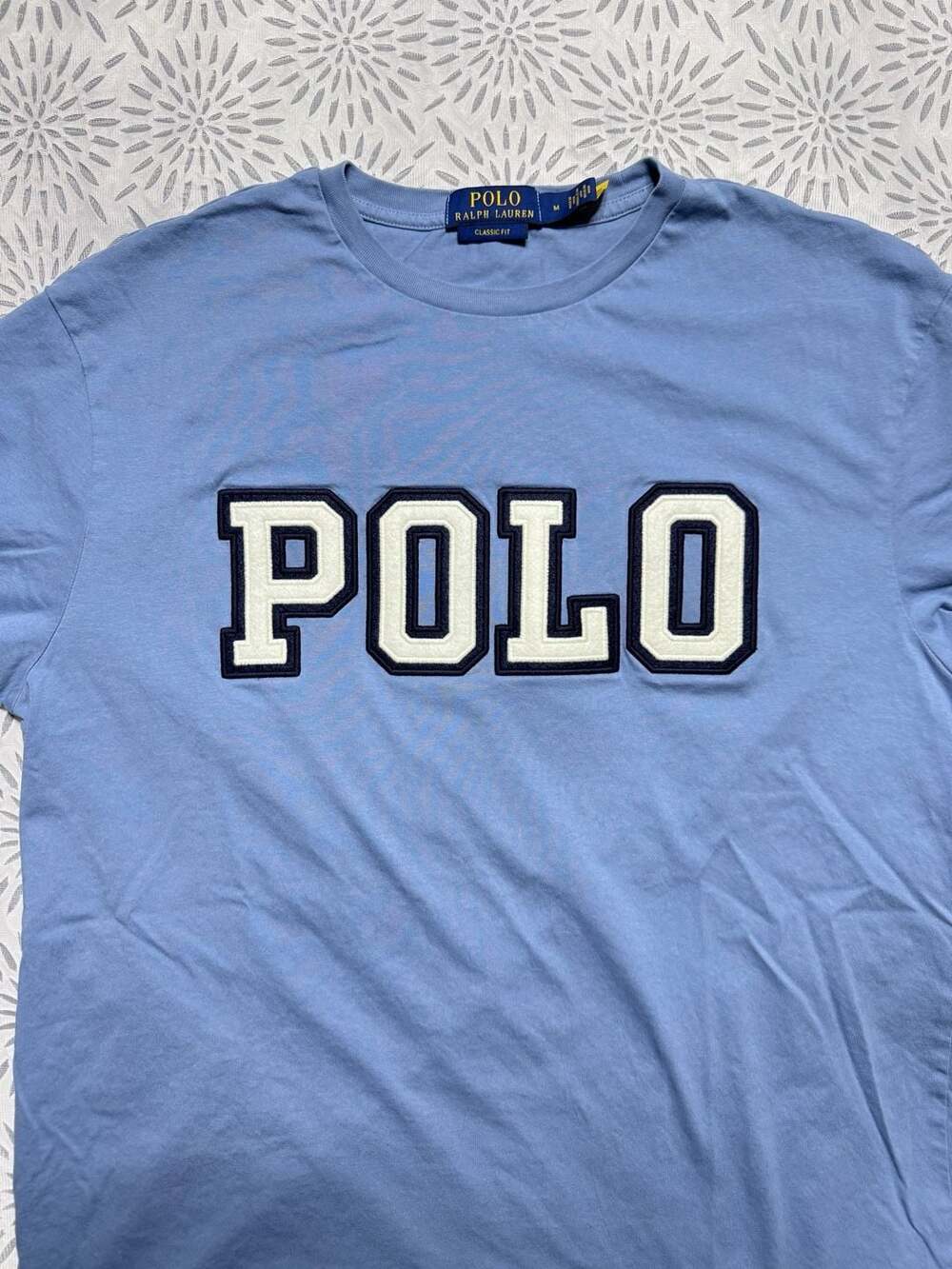 Polo Ralph Lauren Classic Fit Polo Spellout Logo T Shirt Size M